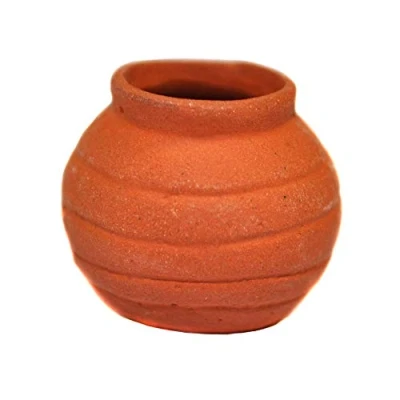 Image of Melody Jane Dolls House Terracotta Plant Pot Flower Planter Miniature Garden Accessory