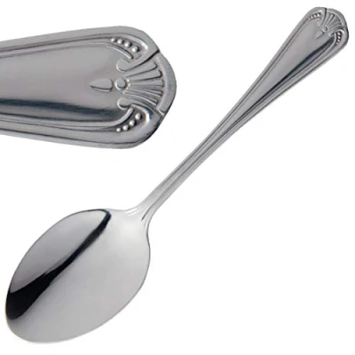 Image of Olympia Jesmond Dessert Spoon 18/0 Stainless Steel. Box of 12