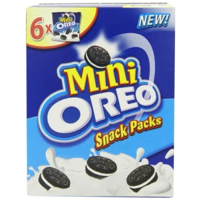 Image of Oreo Mini Vanilla Snack 6 Pack 150gram