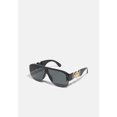 Image of Versace Unisex Sunglasses, Size: 56, Black