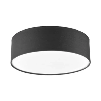 Image of Ceiling Light &#039;Sebatin&#039; dimmable (Modern) in Silver Made of Textile for e.g. Bedroom (3 Sources, E27) from Lindby lamp, lamp