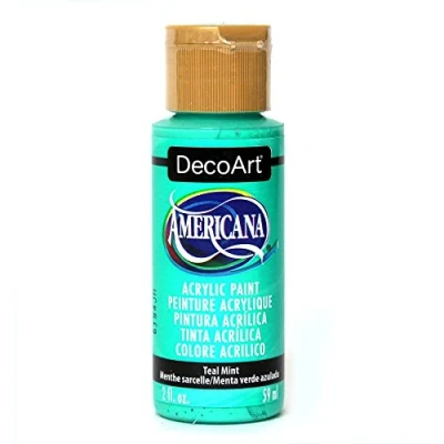 Image of Deco ArtAmericana Acrylic Paint 2oz Teal Mint, Other, Multicoloured