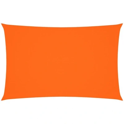 Image of vidaXL Sunshade Sail Oxford Fabric Rectangular 5x8 m Orange