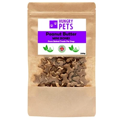 Image of Mini Peanut Butter Bones Dog Treat 200g