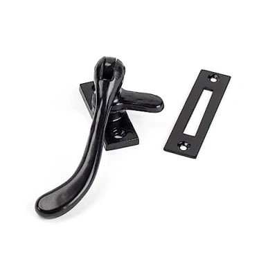 Image of From The Anvil Black Handmade Peardrop Fastener