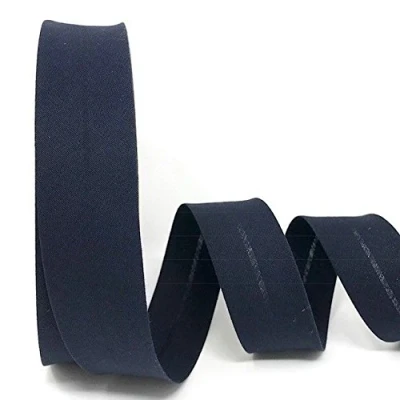 Image of Byetsa Navy Blue 30mm Polycotton Bias Binding on a 25m Roll