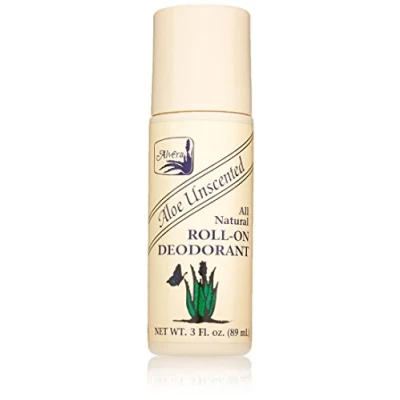 Image of Alvera All Natural Aloe Based Roll On Deodorant Unscented 90 ml
