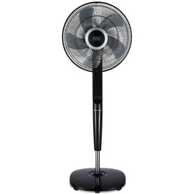 Image of Black + Decker 16 Inch Pedestal Fan with Figure 8 Oscillation and Timer