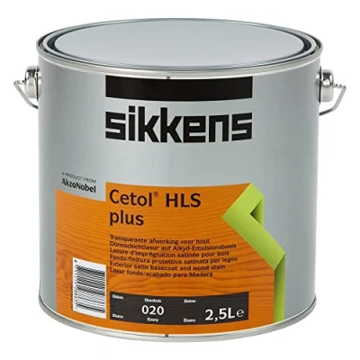 Image of Sikkens Cetol HLS Plus Paint 2.5L Litre Ebony Fast Postage