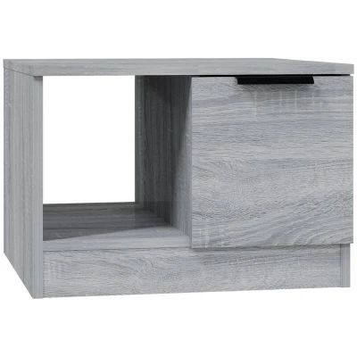 Image of vidaXL Coffee Table Grey Sonoma 50x50x36 cm Engineered Wood