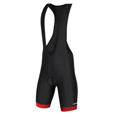 Image of Endura Men&#039;s Xtract Gel II Bibshorts, Red, L