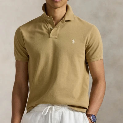 Image of Polo Ralph Lauren Short Sleeve shirt, Men&#039;s, Size: XXL, Cafe tan