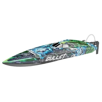 Image of Joysway JY8301V4 Bullet V4 2.4G ARTR Racing Boat w/o Batt/Charger RC Vehicle, Multicoloured