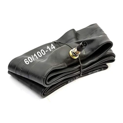Image of Inner Tube 60/100 14 Butyl Rubber Straight Valve Pitbike Dirtbike