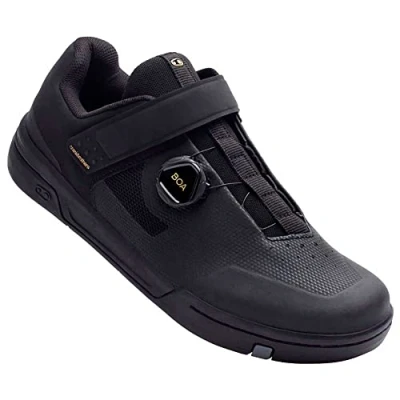 Image of Crankbrothers Stamp Speed Lace Cycling Shoes, Green/Black/Orange, UK 6 / EU 39.5