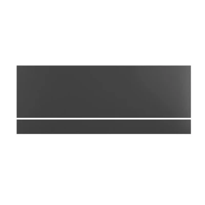 Image of iflo Aliano Front Bath Panel 1700 X 510 Matt Graphite Grey