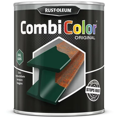 Image of RUST OLEUM 7336.0.75 Combicolor Original, Superior Metal Protection, Direct To Rust, Emerald green RAL 6001