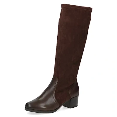 Image of CAPRICE Women&#039;s 9 25517 41 Heeled Boots, Leopard Comb, 4.5 UK