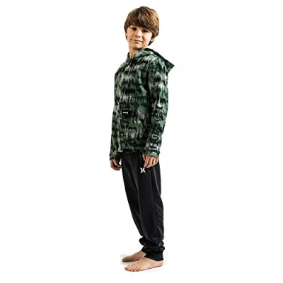 Image of Hrlb Naturals Full Zip PO Green Camo