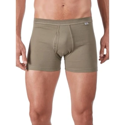 Image of HUBER Men&#039;s Comfort Pant Kurzes Bein mit Eingriff Hipsters, Blue (Marine 0386), M