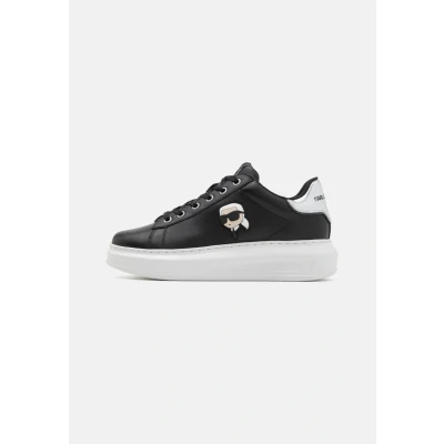 Image of KARL LAGERFELD Womens Kapri Casual Trainers Black 5 UK
