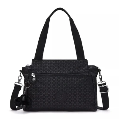 Image of Kipling Elysia Shoulder Bag Signature Emb