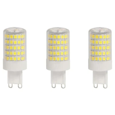 Image of Aiwerttes G9 12W LED Replacement Bulb 100W Halogen 1200 Lumens, Cool White, Ceramic Base, Home Lighting Non Dimmable Bulbs, Pack of 3 (AWSG9 93D CW3)