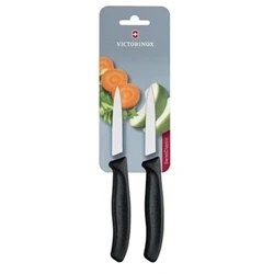 Image of Victorinox Swiss Classic Black Paring Knife Twin Pack