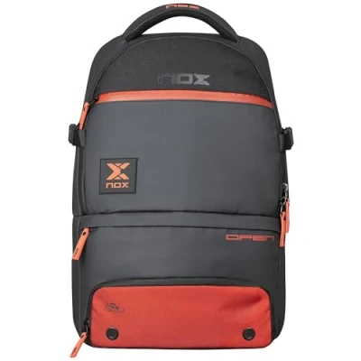 Image of NOX Luxury Open Series Backpack Black/Red