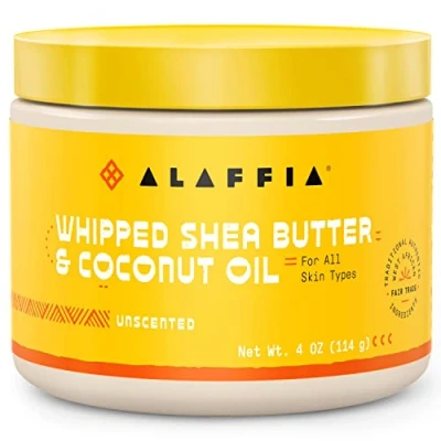 Image of Alaffia Africa`s Secret Coconut and Shea Unscented Cream, 11 Ounce