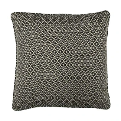 Image of Paoletti Tangier Cushion Black/White Size 55 cm x