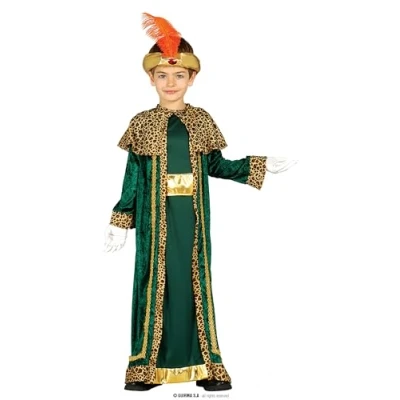 Image of Child King Melchior Wise Man 5 6 Years Nativity Fancy Dress Party Outfit
