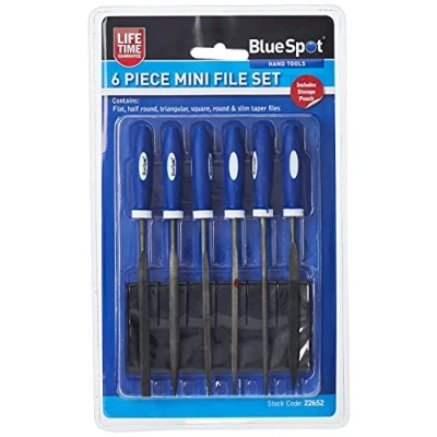 Image of Blue Spot 6pc Mini File Set with Pouch