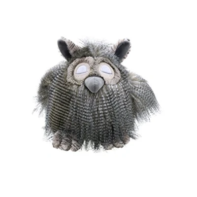 Image of Wilberry Feathery Friends Medium Owl Soft Toy WB004505