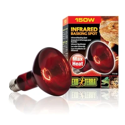 Image of Exo Terra Heat Glo Infrared Basking Spot Lamp, 150 w