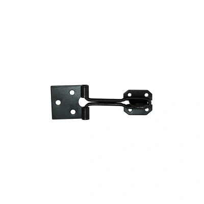 Image of 9x TIMCO Wire Pattern Hasp &amp; Staple Black WHS4BP