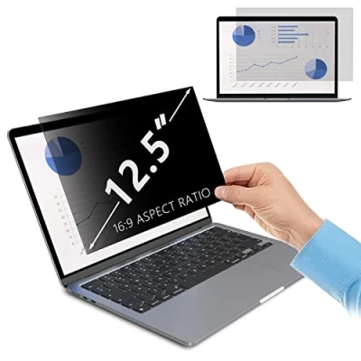 Image of PaceBid 12.5 Inch Privacy Screen Filter for 16:9 Aspect Ratio Laptop/Computer Monitor Anti scratch Glare Protector Spy Film Widescreen Display (12.5&quot;, 16:9)