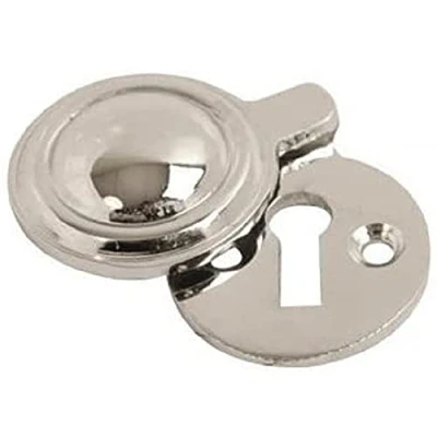 Image of Covered Victorian Escutcheons 35mm Brass Or Chrome Key Rose Hole Cover Door Home