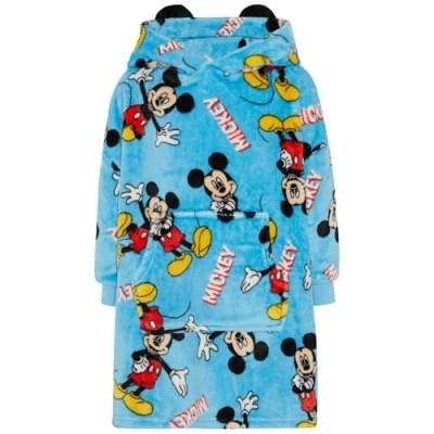 Image of Mickey Mouse Oversized Wearable Blanket Hoodie 2 3 Years 98cm Blue
