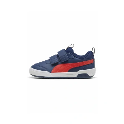 Image of Puma Multiflex 2 Unisex Walking shoes Persian bluefierce red for kids, Size: 10K, blue/fierce