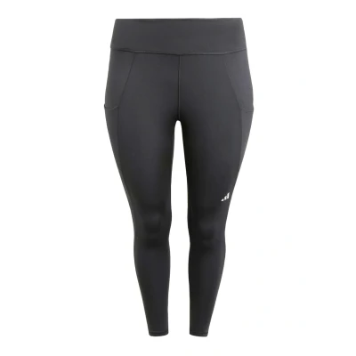 Image of adidas Performance OWN THE RUN 7/8 PLUS SIZE Leggings, Women&#039;s, Size: 24 26, Black