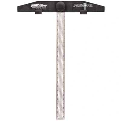 Image of Johnson Level &amp; Tool RTS24 RockRipper with Structo Cast Head Perforated Aluminum Blade, 24&quot;, Silver, 1 Blade
