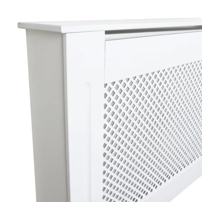 Image of MonsterShop Radiator Cover MDF White 1115mm