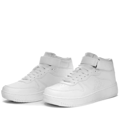 Image of Kappa Unisex&#039;s Logo Maserta Md V Gymnastics Shoe, White, 10.5 UK