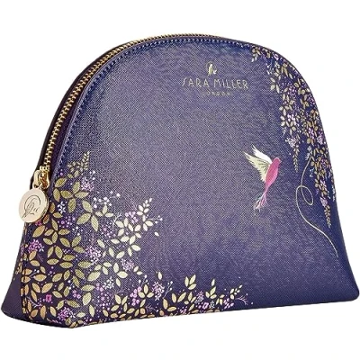 Image of Sara Miller Beauty Chelsea Cosmetic Bag, Purple, Medium
