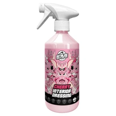 Image of Detailing Addicts Car Care Cherry Interior Dressing 500ml Spray, Revive and Protect Vehicle&#039;s Plastics Vinyl,