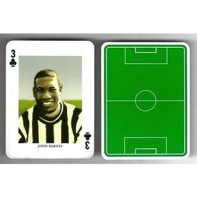 Image of FOOTBALL Playing Card Newcastle United England JOHN BARNES