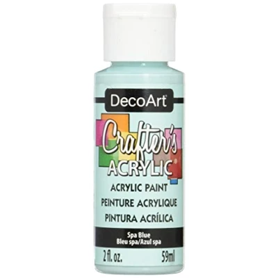 Image of DecoArt Acrylic Paint, Spa Blue, 59ml
