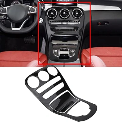 Image of Qiilu Console Panel ，Center Decoration Cover Trim for W205/GLC Class W253 15 18