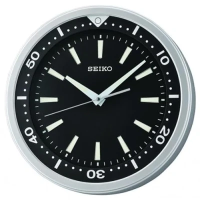Image of SEIKO QXA723A Quiet Sweep Second Hand Lumibrite Wall Clock
